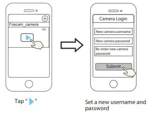 FOSCAM F41 Floodlight Camera-viewing live