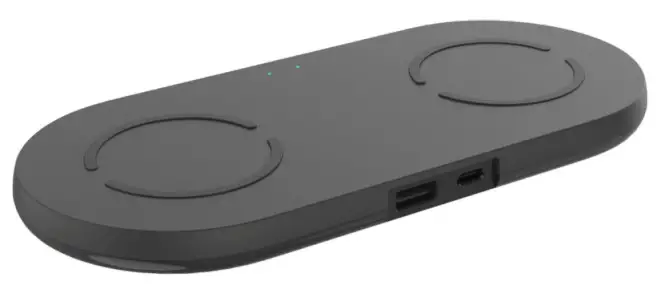 kogan KADUOWRLPDA Dual Wireless Charging pad-