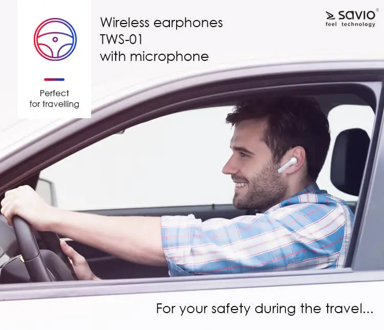 Savio Tws-01 Wireless Bluetooth Earphones User Manual Savio Tws-01 Wireless Bluetooth Earphones User Manual