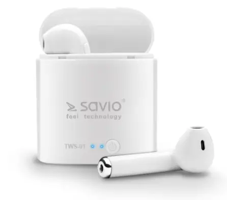 savio TWS-01 Wireless Bluetooth Earphones