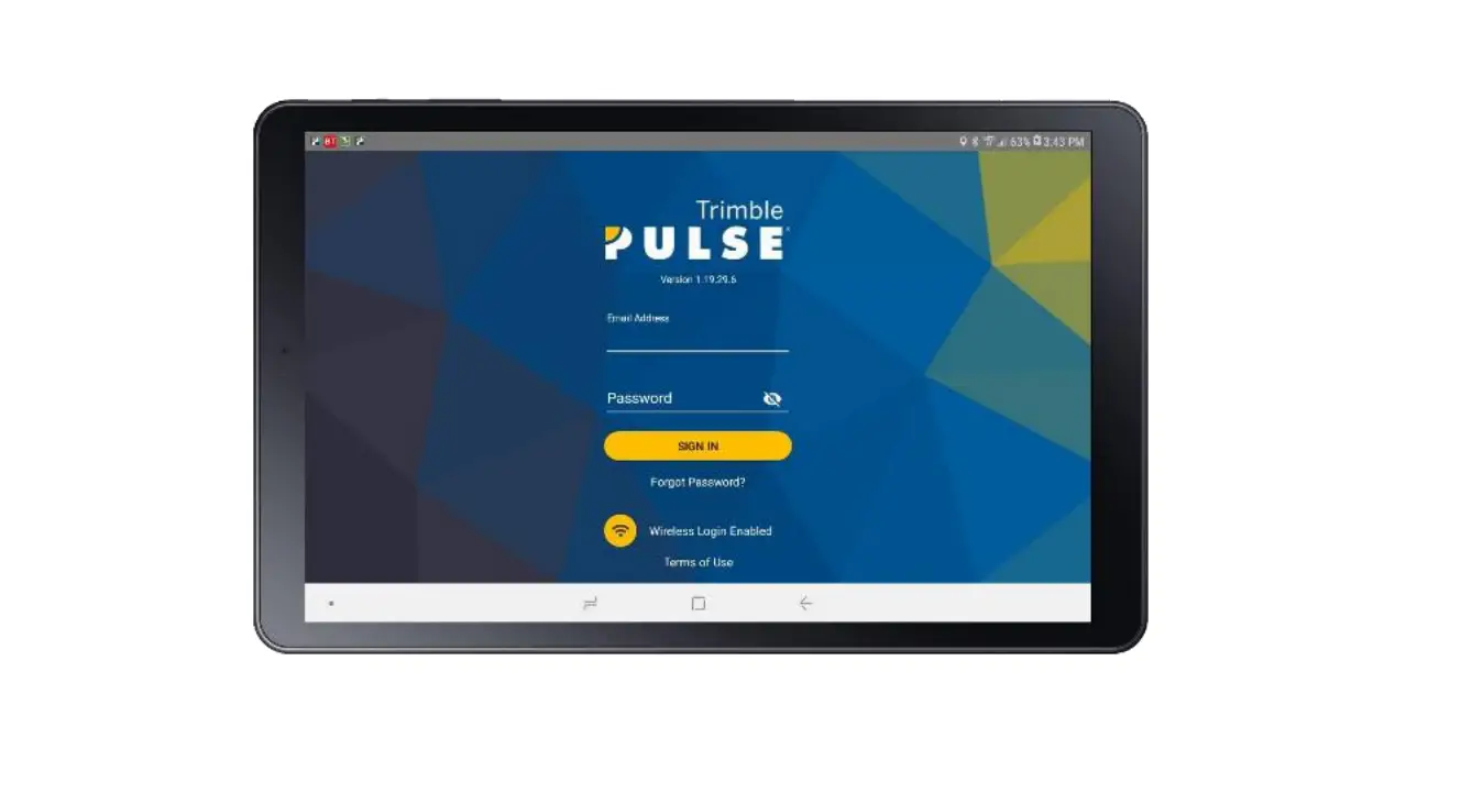 Trimble Pulse Driver Logs Tpdl001 (tvg670 And Android Tablet) User Manual Trimble Pulse Driver Logs Tpdl001 (tvg670 And Android Tablet) User Manual