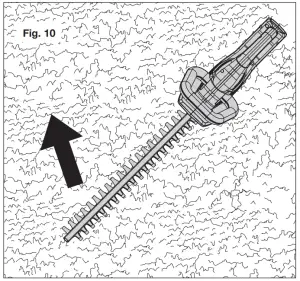 SUNJOE Cordless Hedge Trimmer 24V HT22 LTE - FIGURE 12
