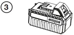 SUNJOE Cordless Hedge Trimmer 24V HT22 LTE - FIGURE 17