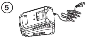 SUNJOE Cordless Hedge Trimmer 24V HT22 LTE - FIGURE 19