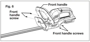 SUNJOE Cordless Hedge Trimmer 24V HT22 LTE - FIGURE 8