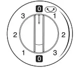 IRIS OHYAMA PCF-MKM18 Circulator Fan- Stop