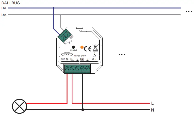 SUNRICHER SR-ZV9101SAC-HP Dali + Push AC Phase Cut Dimmer-figure6