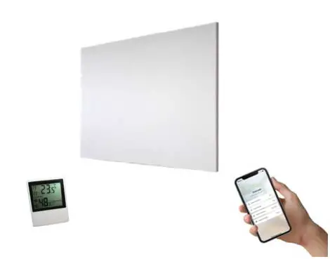 ecostrad 12881 iQ Infrared Panels WiFi Control