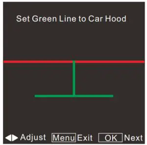 Power Acoustik Driver Alert DVALT - Set Green Line to Car Hood