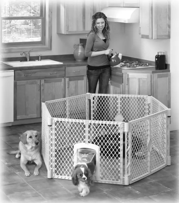 North States 8657 6 Panel Petyard Passage Instructions