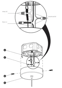 artika PDT MTC BLHD 1 Light Integrated LED Pendan-LIGHT1