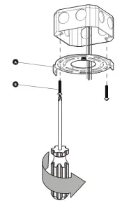 artika PDT MTC BLHD 1 Light Integrated LED Pendan-MOUNTING