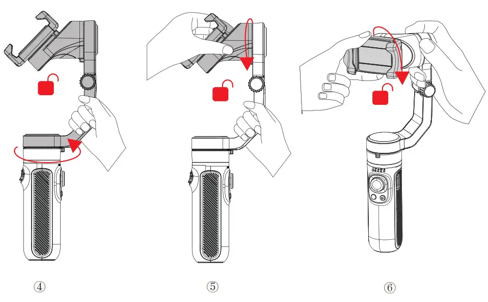 HDT HQ3 Handheld Gimbal- Before Use 4