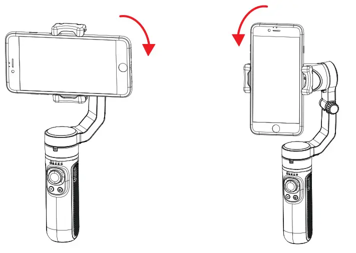HDT HQ3 Handheld Gimbal- Horizontal