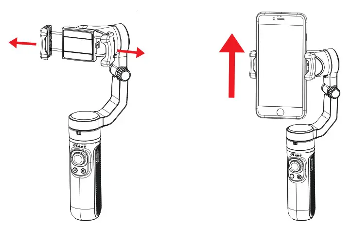 HDT HQ3 Handheld Gimbal- Mobile Phone