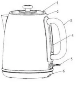 anko Water Kettle WK8256N User Manual