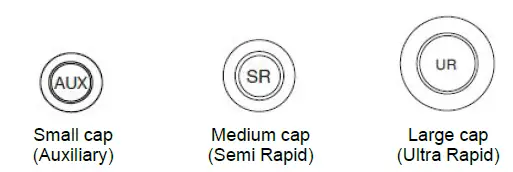 Place the burner caps