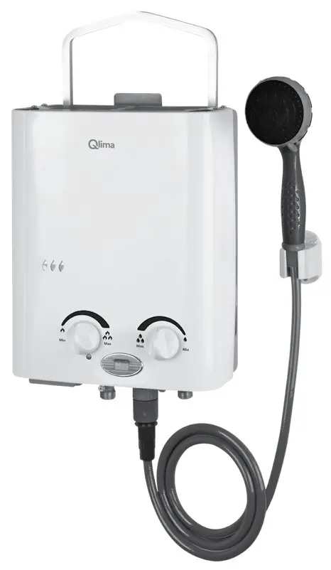 Qlima PGWH1010 Mobile Gas Boiler Shower
