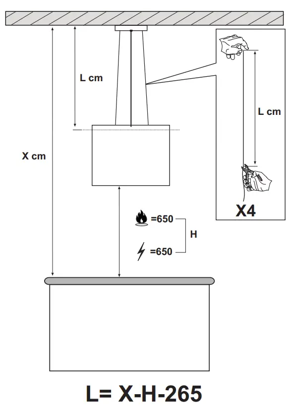 BLAUPUNKT 5DB 96452 Island Hood fig1