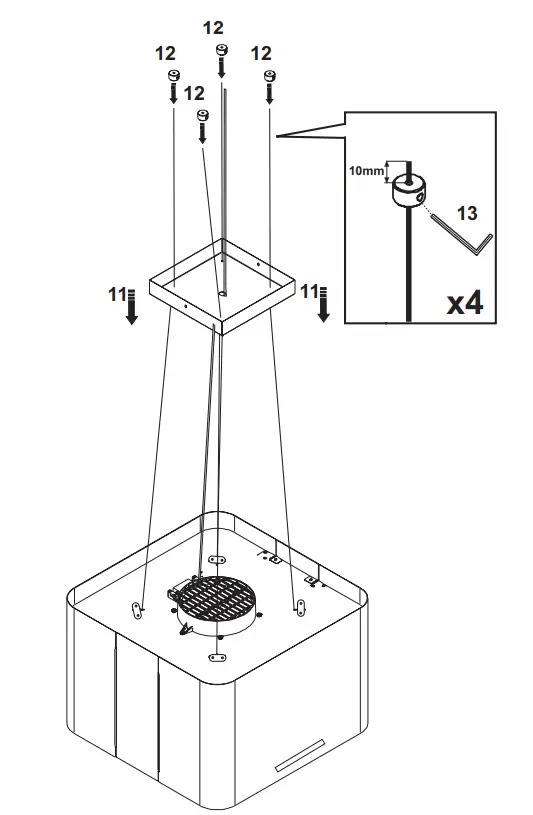 BLAUPUNKT 5DB 96452 Island Hood fig5