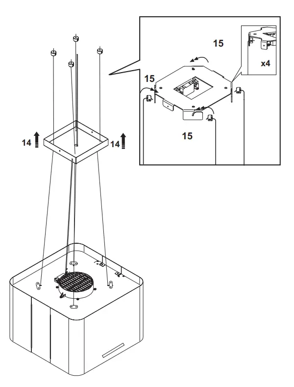 BLAUPUNKT 5DB 96452 Island Hood fig6