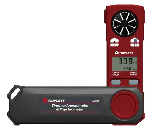 TRIPLETT AM250 Thermo Anemometer Psychrometer