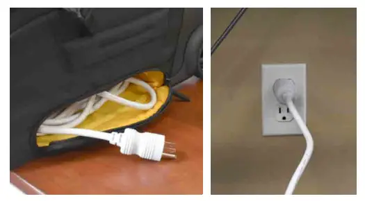 lifelines Trackit V EEG Equipment System - electrical outlet