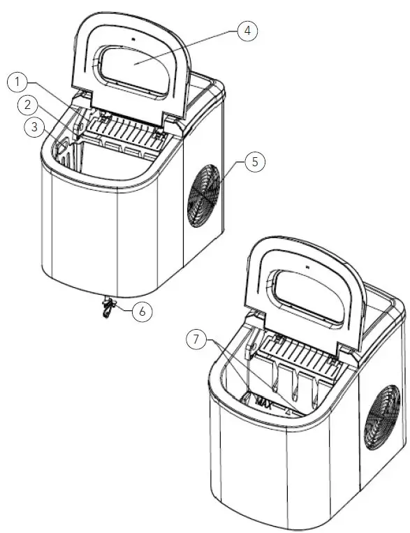 wilfa ICE-12S Frostbitt ICE Cube Maker fifg-1