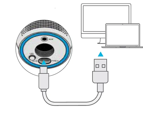 JLAB 1178010 Talk Pro USB Microphone 1