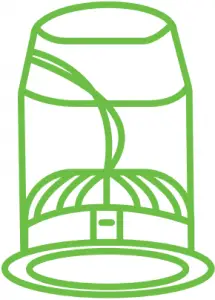 Push downlight into can until secure