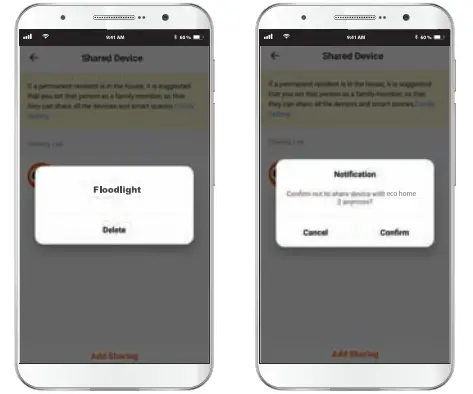 Share Device Continued