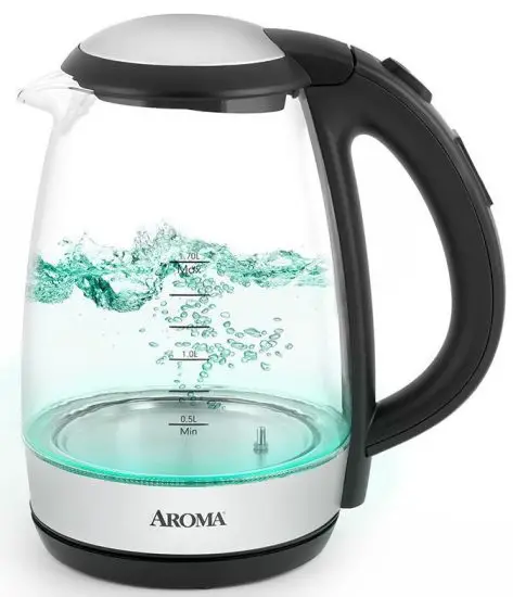 AROMA AWK-162BD Digital Electric Glass Kettle