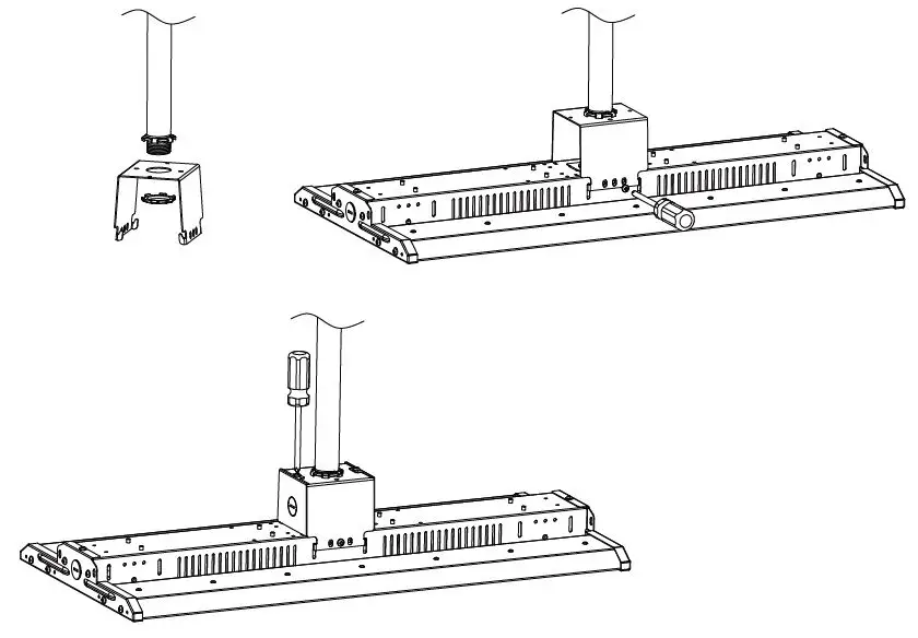 Optional Pole Pendant Mounting Installation