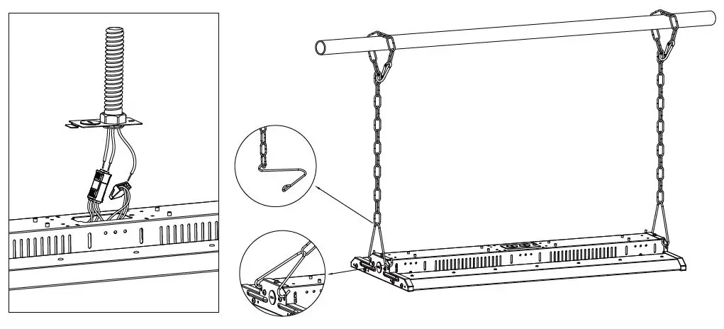 Suspension Chain Installation