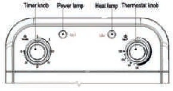 moa Deep Fryer DF232 - Buttons