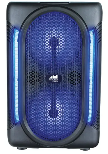 SOUND PRO NDS-6007 Portable Dual 6.5 Inch Bluetooth Speaker