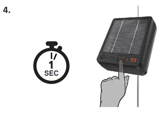 GALLAGHER 3E5321 S12 Lithium Solar Fence Energizer- INSTALLATION INSTRUCTIONS 2