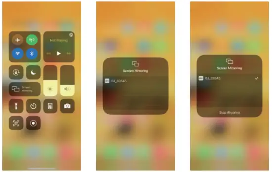 Screen Mirroring(iOS)
