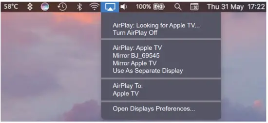 Screen Mirroring(Mac)