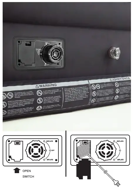 AirComfort 6104TRB Deep Sleep Twin Raised Air Mattress fig2