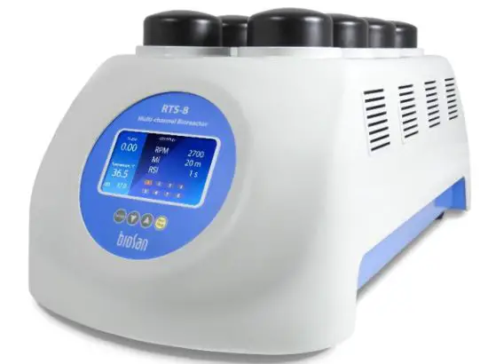 bioSan RTS 8 Personal Multi Channel Bioreactor