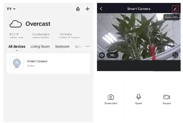 MEARI Speed 9 Home Security Camera for Baby Monitor Fig15