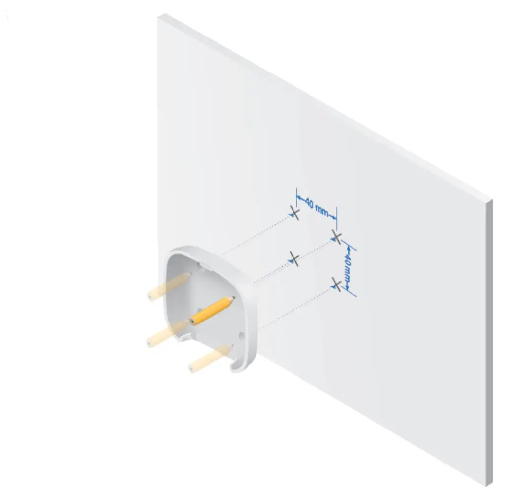 UBIQUITI UF-AE UFiber ActiveEthernet Converter - Wall Mounting 1