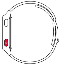 ONEPLUS W301GB Smartwatch - Power Key