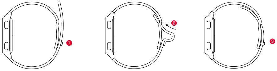 ONEPLUS W301GB Smartwatch - Wearing Guide