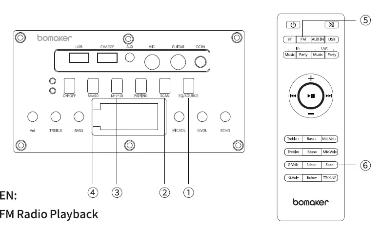 bomaker-LARK-PA01-Powerful-PA-Speaker-FIG-5