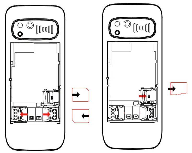 CellAllure CAPHG64 Mobile Phone - Memory card
