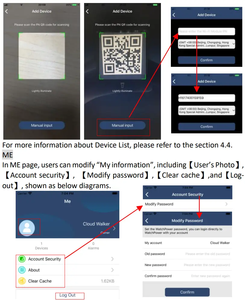 Wi-Fi Module and WatchPower Apps User Manual - Devices