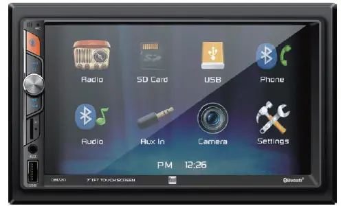 Dual DM720 7 Inch Receiver