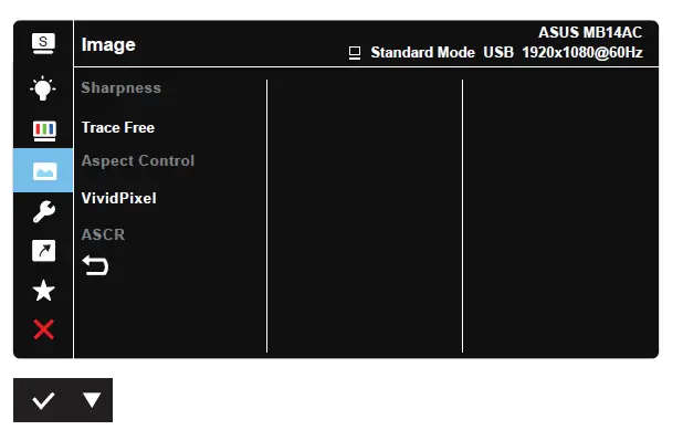 ASUS -MB14AC- Portable -USB- Monitor -14